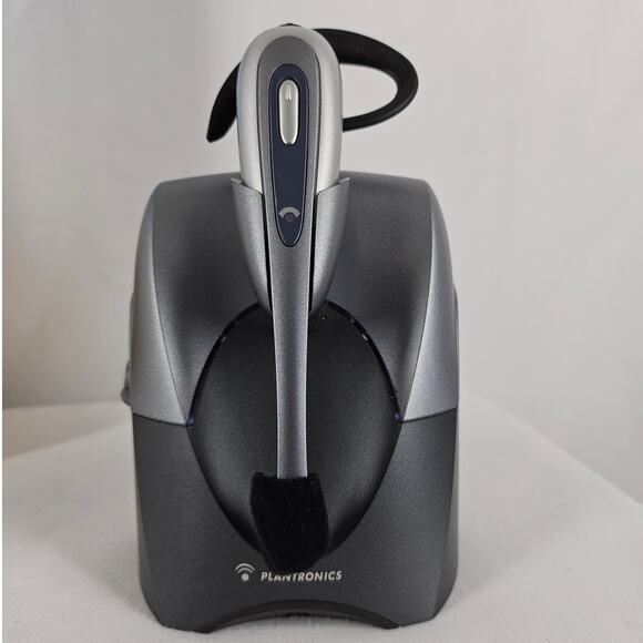 PLANTRONICS CS55 WIRELESS OFFICE HEADSET SYSTEM VOIP DESK PHONE NOISE-CANCELING - Picture 8 of 14